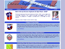 Tablet Screenshot of dasp.org.br