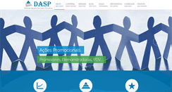 Desktop Screenshot of dasp.com.br