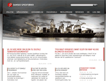 Tablet Screenshot of dasp.dk